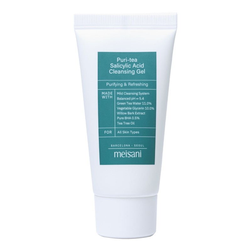 Meisani Puri-Tea Salicylic Acid Cleansing Gel 30 ml Meisani Puri-Tea Salicylic Acid Cleansing Gel 30 ml