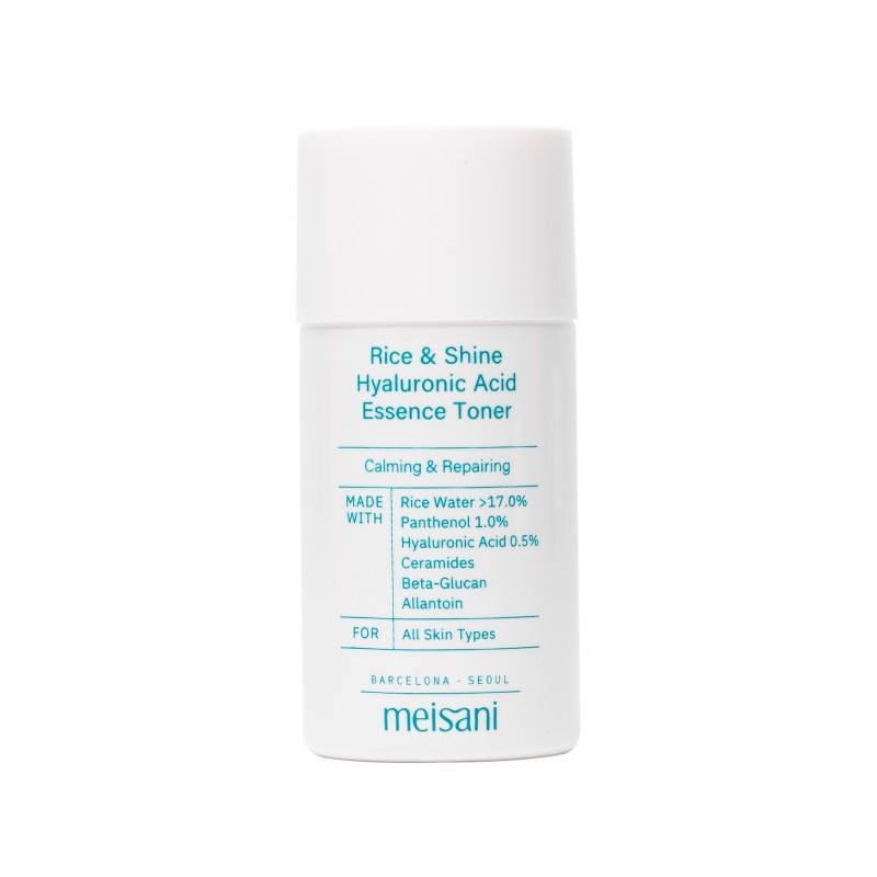 Meisani Rice And Shine Hyaluronic Acid Essence Toner 20 ml Meisani Rice And Shine Hyaluronic Acid Essence Toner 20 ml