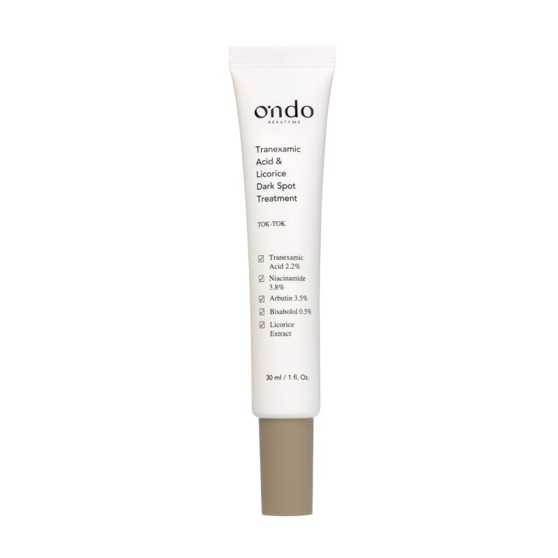 Ondo Beauty 36.5 Behandlung von dunklen Flecken mit Tranexamsäure und Lakritze, 30 ml Ondo Beauty 36.5 Behandlung von dunklen Flecken mit Tranexamsäure und Lakritze, 30 ml