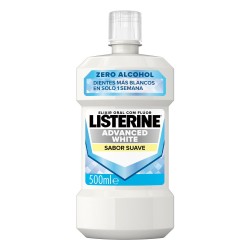 LISTERINE Advanced White Bain de bouche Saveur douce 500 ml