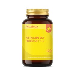 Vittalogy Vitamin D3 4000 IU 120 Capsules