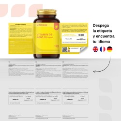 Vittalogy Vitamin D3 4000 IU 2x120 Capsules【VALUE PACK】