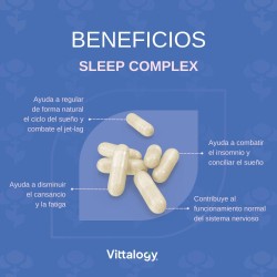 Vittalogy Sleep Complex 2x120 Cápsulas【PACK AHORRO】