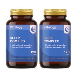 Vittalogy Sleep Complex 2x120 Cápsulas【PACK AHORRO】