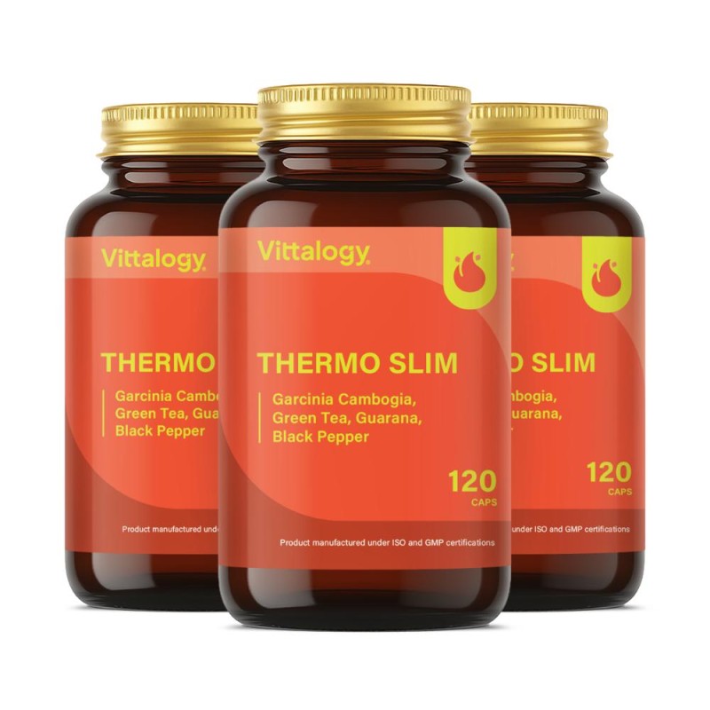 Vittalogy Thermo Slim 3x120 Cápsulas【PACK AHORRO】 Vittalogy Thermo Slim 3x120 Cápsulas【PACK AHORRO】