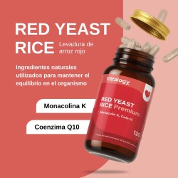 Vittalogy Red Yeast Rice Premium 120 Capsules