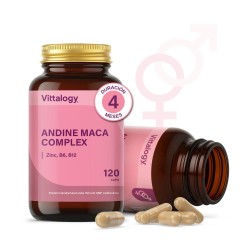 Complexe Maca Andine Vittalogy 3x120 Capsules 【PACK ÉCONOMIQUE】