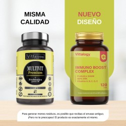 Vittalogy Immuno Boost Complex 2x120 Capsules【VALUE PACK】