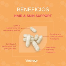 Vittalogy Hair & Skin Support 2x120 Cápsulas【PACK AHORRO】