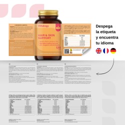 Vittalogy Hair & Skin Support 2x120 Cápsulas【PACK AHORRO】