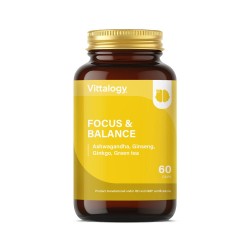 Vittalogy Vitaminas Memoria y Concentración Nootropik 60 Cápsulas