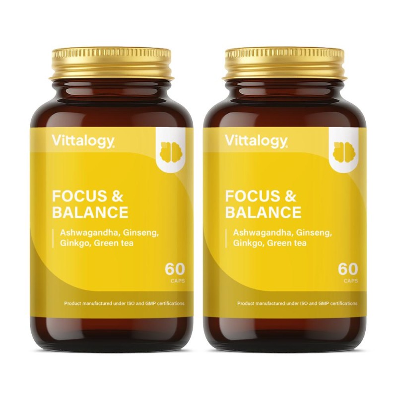 Vittalogy Vitamine Memoria e Concentrazione Nootropik 2x60 Cap【PACK】 Vittalogy Vitamine Memoria e Concentrazione Nootropik 2x60 Cap【PACK】