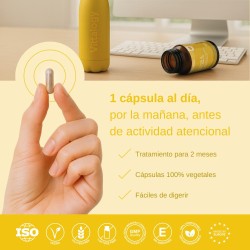 Vittalogy Vitamine Memoria e Concentrazione Nootropik 2x60 Cap【PACK】