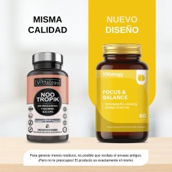 Vittalogy Focus & Balance 3x60 Capsules【SAVINGS PACK】
