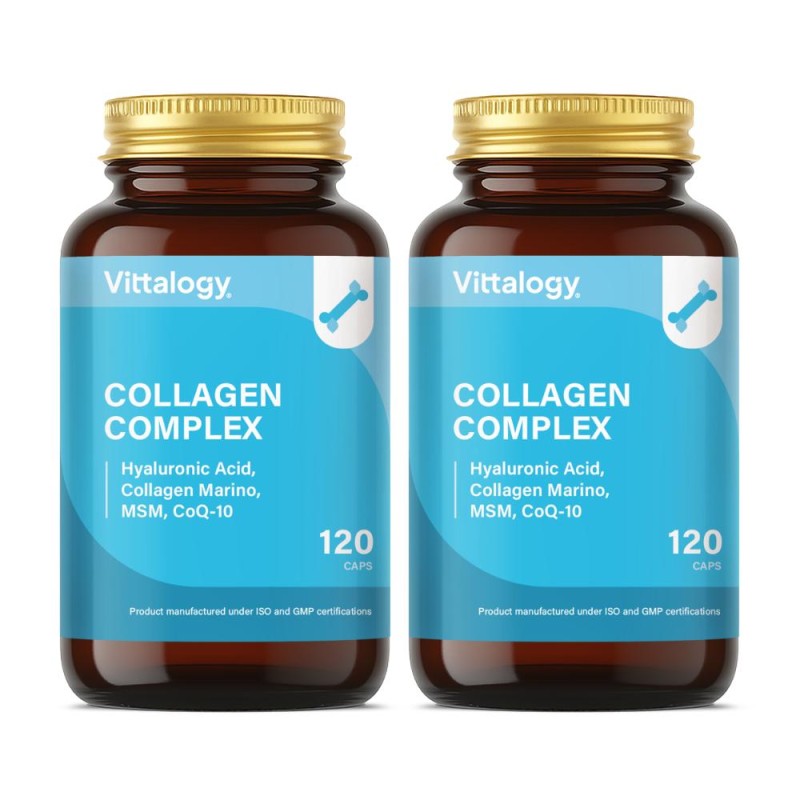 Vittalogy Collagen Complex 2x120 Tablets【SAVING PACK】 Vittalogy Collagen Complex 2x120 Tablets【SAVING PACK】
