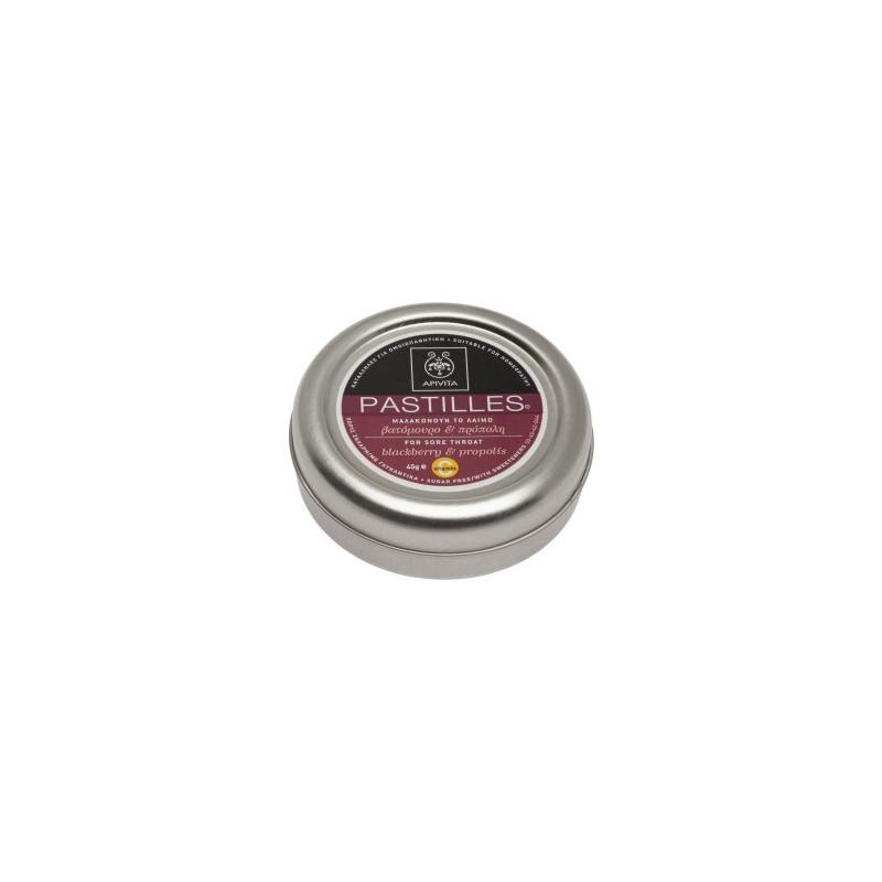 Apivita pastiglie per mal di gola con mora e propoli 45 g