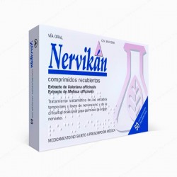 Nervikan 50 comprimidos revestidos