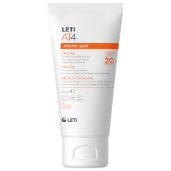 LETI AT4 Gesichtscreme für atopische Haut LSF 20, 50 ml