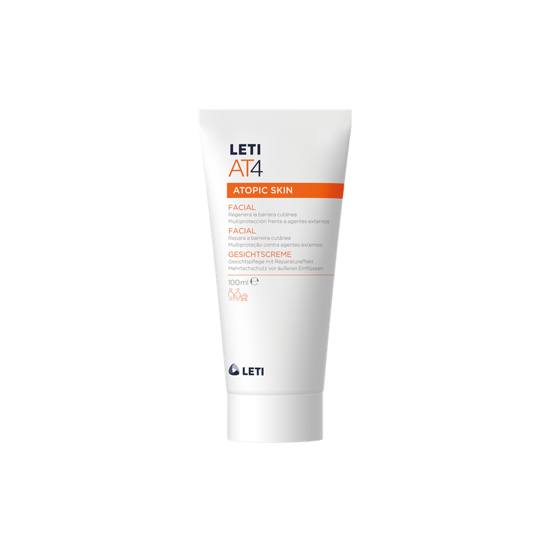 LETI AT4 Gesichtscreme Atopische Haut Tägliche Pflege 50ml LETI AT4 Gesichtscreme Atopische Haut Tägliche Pflege 50ml