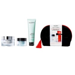 GALÉNIC Pack Contorno Ojos 15ml + Secret D'Excellence 50ml + Estuche Aqua Urban (40+15ml) + Pureté Sublime Peeling 150ml