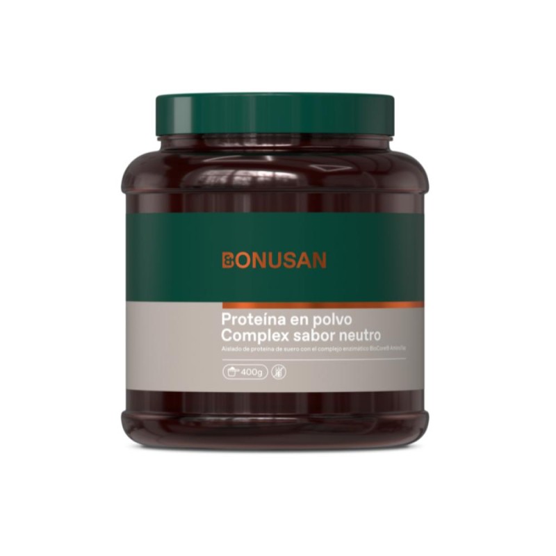 Bonusan Protein Powder Complex Neutral Flavor 400 g Bonusan Protein Powder Complex Neutral Flavor 400 g