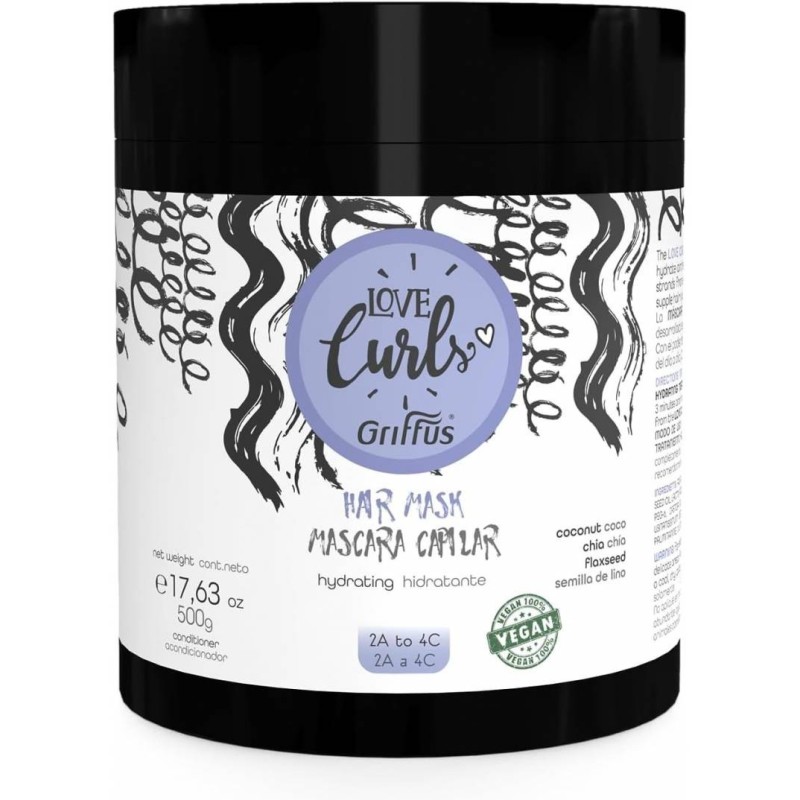 GRIFFUS Love Curls Mascarilla Capilar 500g GRIFFUS Love Curls Mascarilla Capilar 500g