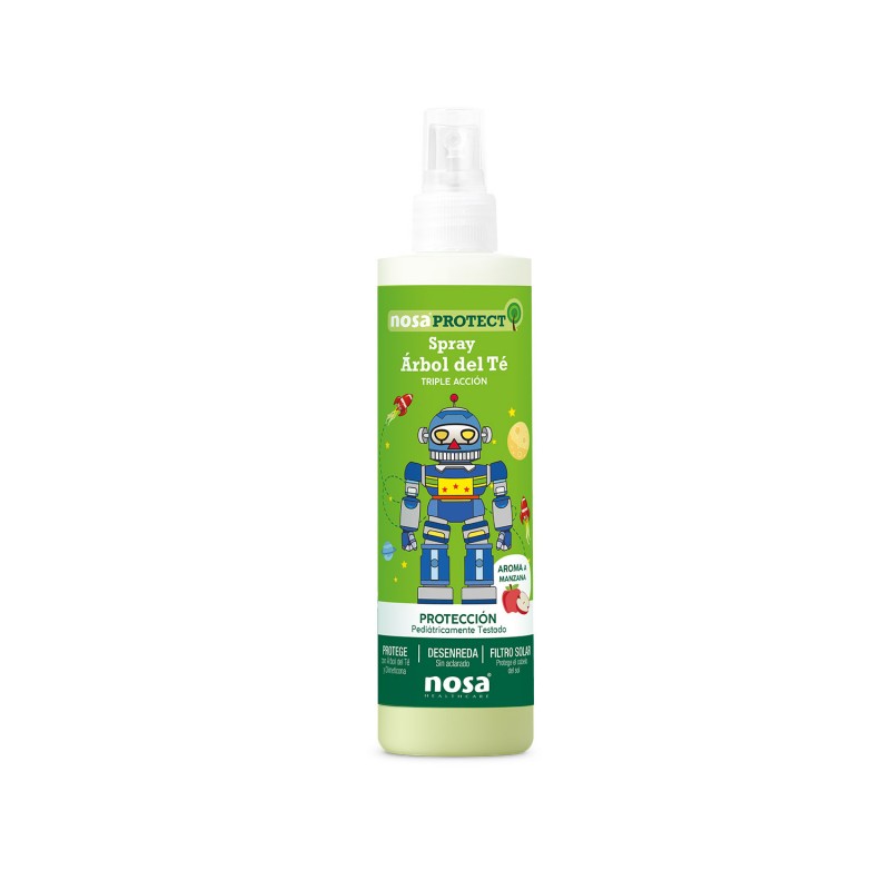 Spray desembaraçante NosaProtect Apple Tea Tree 250ml Spray desembaraçante NosaProtect Apple Tea Tree 250ml