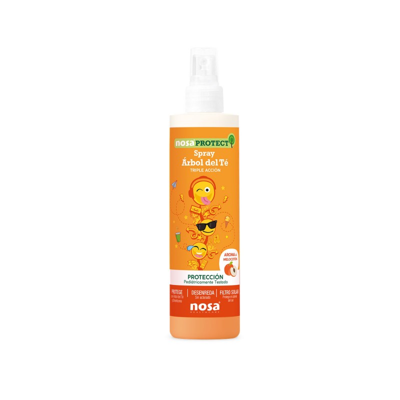 NosaProtect spray districante all'albero del tè Pesca 250ml. Offerta in linea NosaProtect spray districante all'albero del tè Pesca 250ml. Offerta in linea
