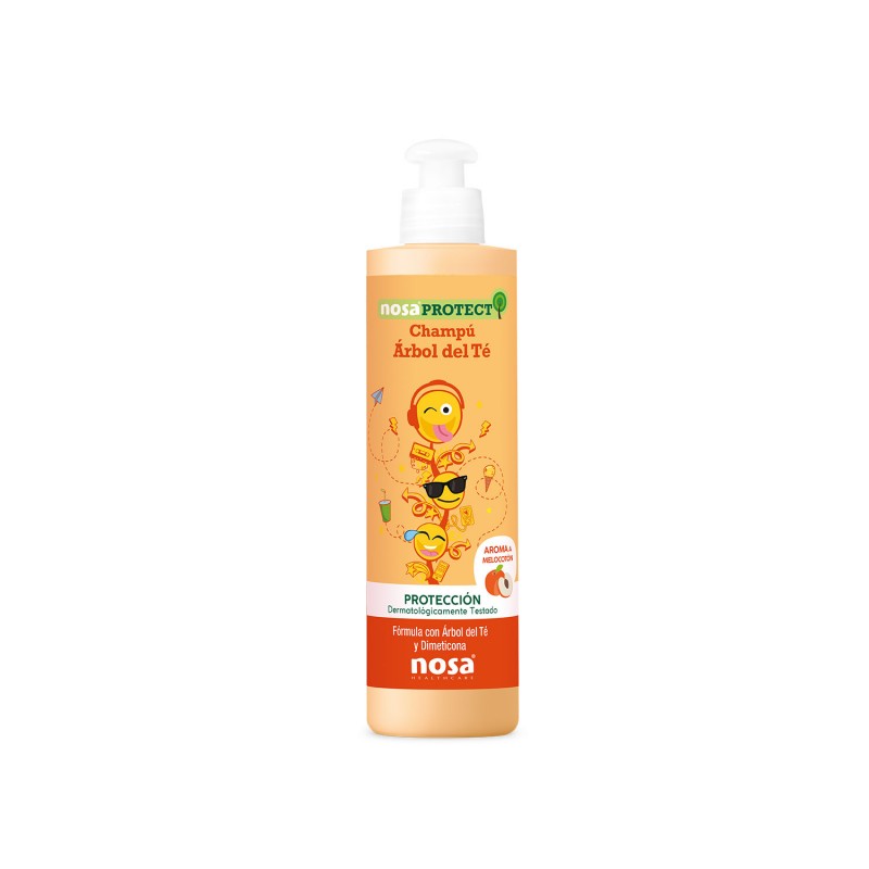 Shampoo NosaProtect Pêssego Tea Tree 250ml