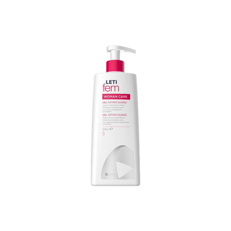 LETIFEM Woman Intimgel für die tägliche Anwendung, 500 ml