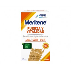 MERITENE Batido de Café Descafeinado Força e Vitalidade 15 sachês