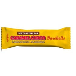 BAREBELLS Soft Caramel Choco Barrita Proteica 55g