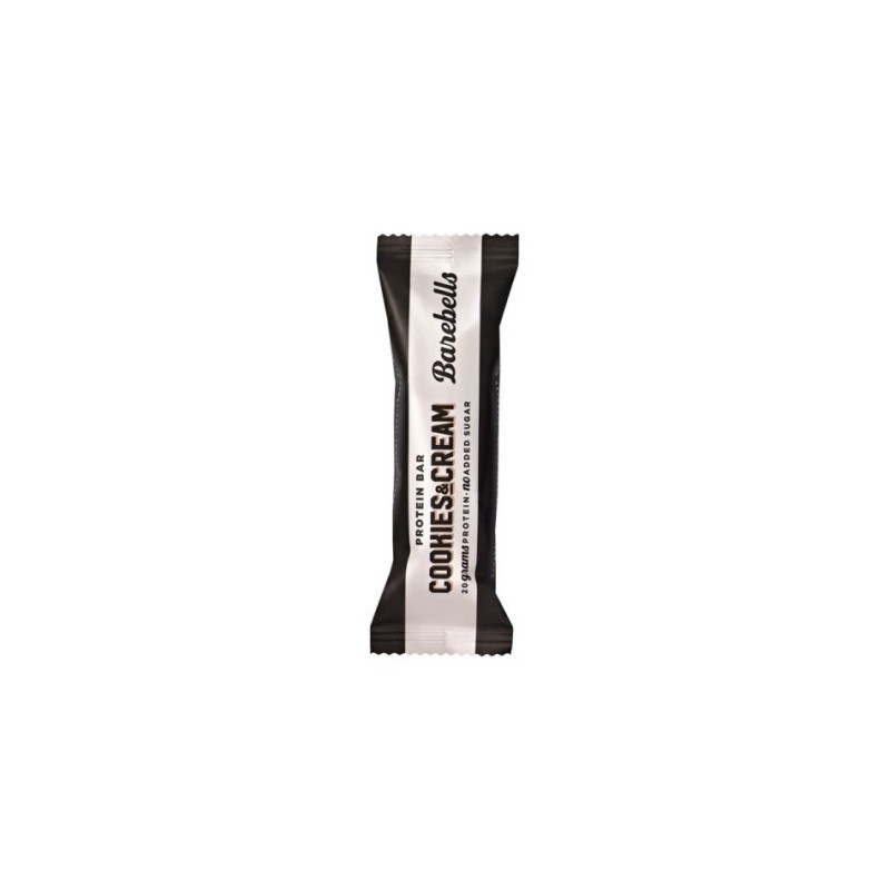 BAREBELLS Cookies and Cream Protein Bar 12 x 55g BAREBELLS Cookies and Cream Protein Bar 12 x 55g