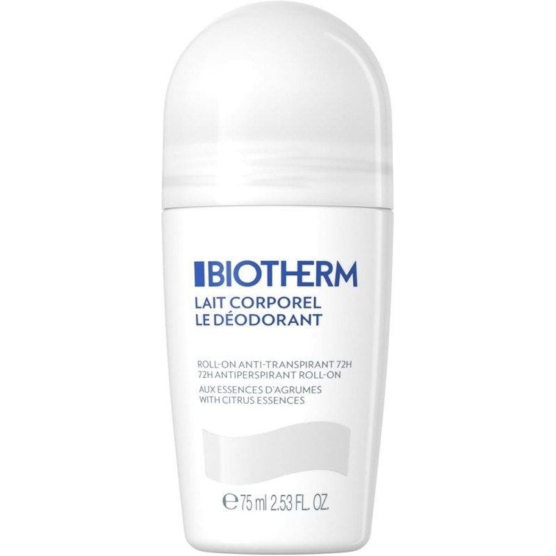 BIOTHERM Lait Corporel Desodorante en Roll-On 75ml BIOTHERM Lait Corporel Desodorante en Roll-On 75ml