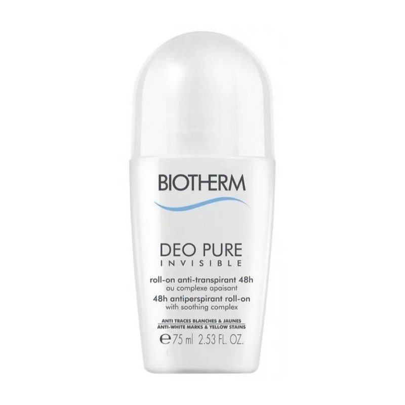 BIOTHERM Deo Pure Invisible Roll-On Deodorant 75ml BIOTHERM Deo Pure Invisible Roll-On Deodorant 75ml