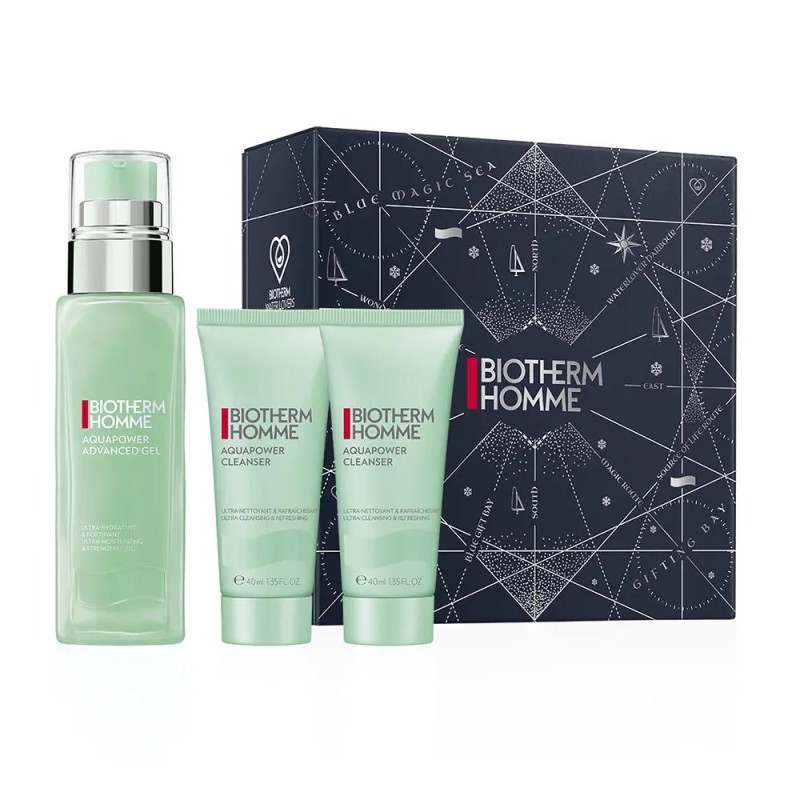 Biotherm Homme Aquapower Advanced Gel Case 3 Pcs 100ml Biotherm Homme Aquapower Advanced Gel Case 3 Pcs 100ml