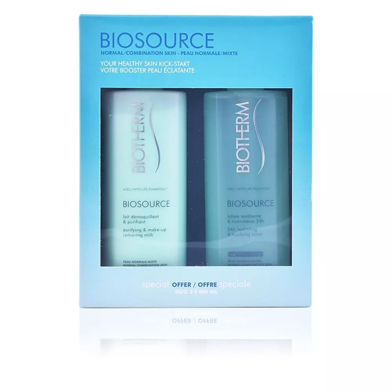 Biotherm Biosource Duo Facial Cleansing Set 2 pcs. 400ml Biotherm Biosource Duo Facial Cleansing Set 2 pcs. 400ml