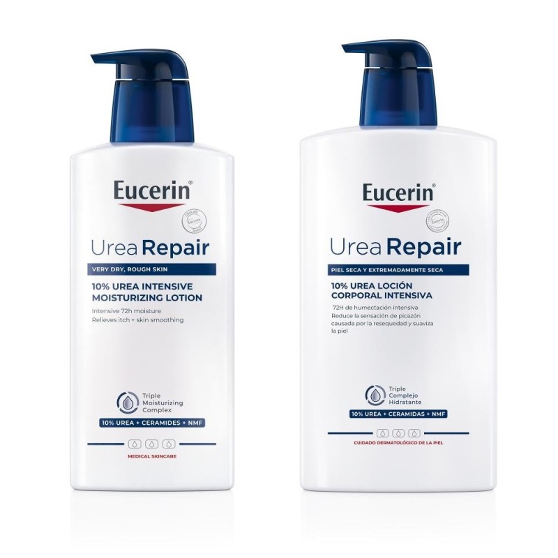 EUCERIN Pack Urea Repair Plus Lotion 10% Urea 1000ml + 400ml EUCERIN Pack Urea Repair Plus Lotion 10% Urea 1000ml + 400ml