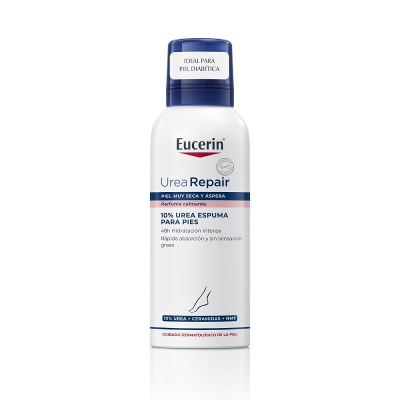EUCERIN Urea Repair Plus Schiuma per piedi 10% urea 150ml EUCERIN Urea Repair Plus Schiuma per piedi 10% urea 150ml