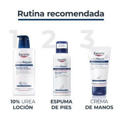 EUCERIN Urea Repair Plus Schiuma per piedi 10% urea 150ml