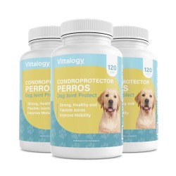 Vittalogy Condroprotector para Perros 3x120 Cápsulas【PACK AHORRO】