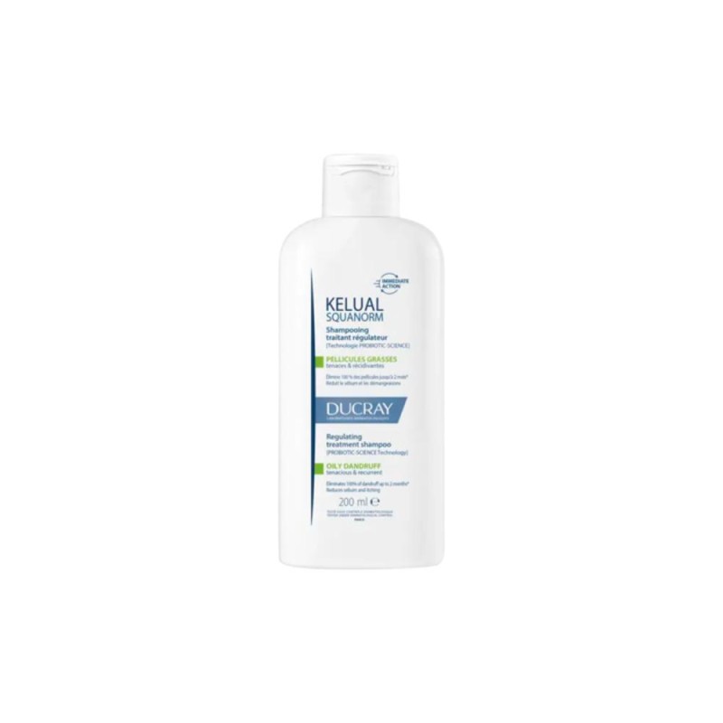 DUCRAY Squanorm Champú Anticaspa Caspa Grasa 200ML DUCRAY Squanorm Champú Anticaspa Caspa Grasa 200ML