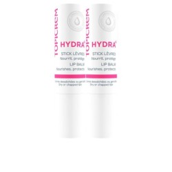 Topicrem Hydra+ Ultra-feuchtigkeitsspendender Lippenbalsamstift, 2 x 4 g