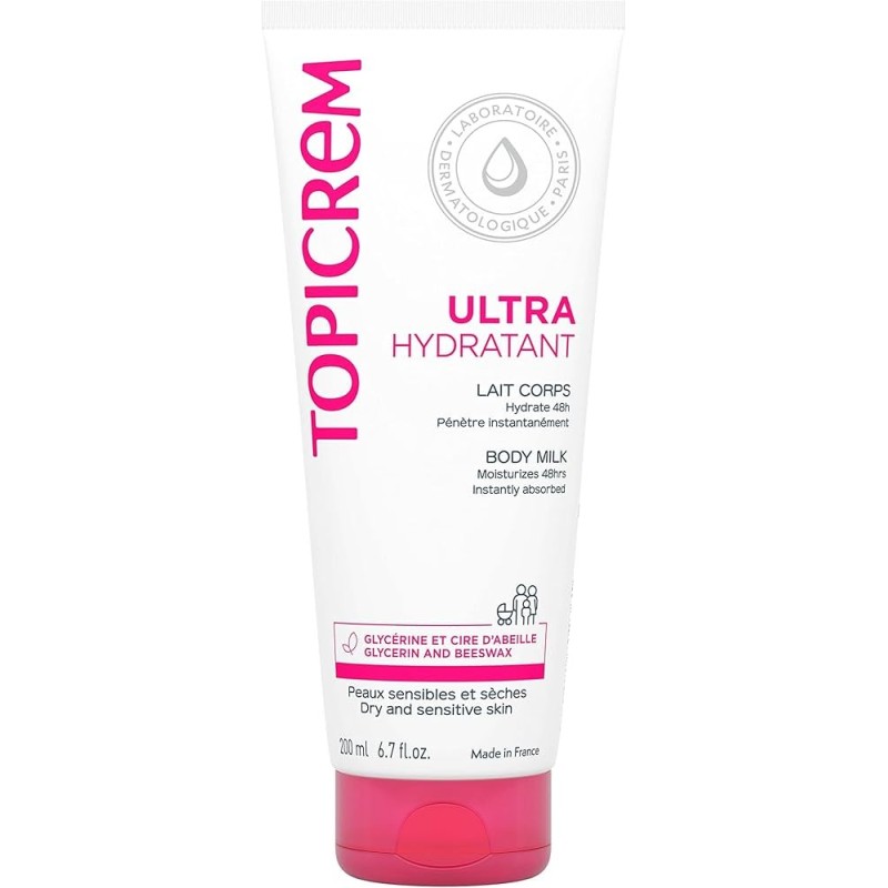 Topicrem UH Ultra Feuchtigkeitsspendende Körpermilch 200ml Topicrem UH Ultra Feuchtigkeitsspendende Körpermilch 200ml