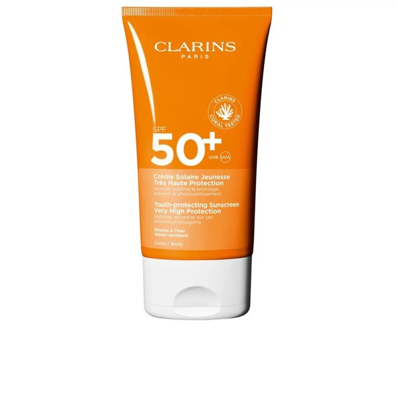Crème solaire corps Clarins SPF 50+ 150 ml Crème solaire corps Clarins SPF 50+ 150 ml