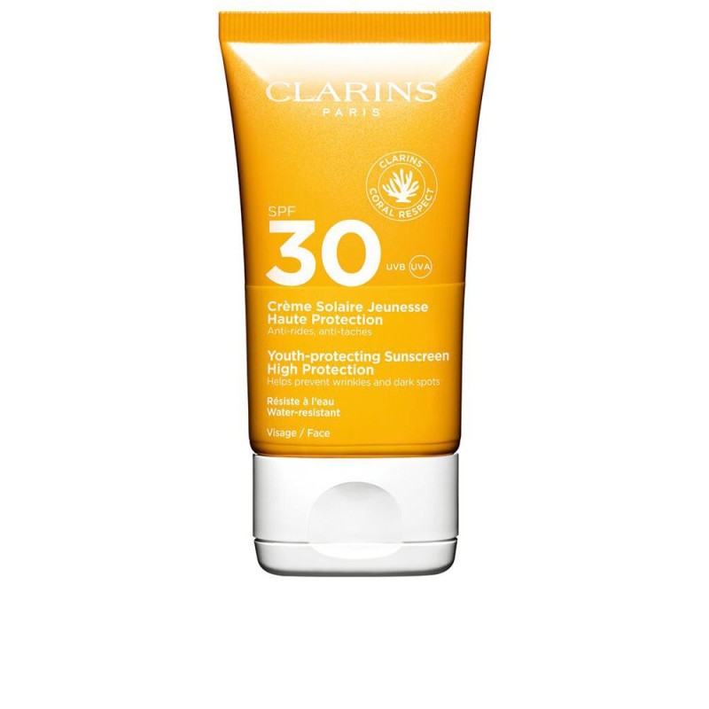Clarins Crema Solar Tacto Seco Rostro SPF 30 50ml Clarins Crema Solar Tacto Seco Rostro SPF 30 50ml