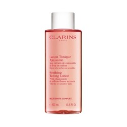 Clarins – Beruhigende Gesichtslotion für trockene Haut, 400 ml