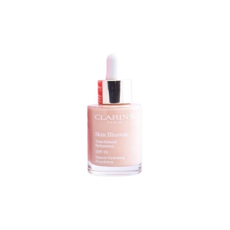 Clarins Skin Illusion Fluid Foundation SPF 15 30ml Clarins Skin Illusion Fluid Foundation SPF 15 30ml