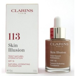 Clarins Skin Illusion Liquid Foundation 30ml 113 Chestnut