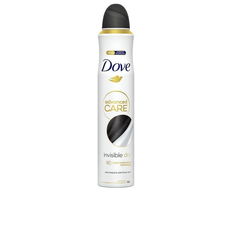 Dove Invisible Dry Advanced Care Antitranspirant-Deodorant-Spray, 200 ml Dove Invisible Dry Advanced Care Antitranspirant-Deodorant-Spray, 200 ml